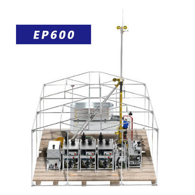 500-600 मीटर डीप सेल्फ प्रोपेल्ड क्रॉलर कोर ड्रिल रिग मशीन