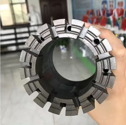टर्बो टाइप BQ NQ HQ PQ हार्ड रॉक माइनिंग के लिए इम्प्रिगेटेड डायमंड कोर ड्रिल बिट्स