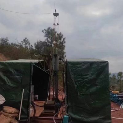 XZHP-600B BQ 600m हाइड्रोलिक पोर्टेबल ड्रिलिंग रिग्स खदान अन्वेषण के लिए इकट्ठा करने में आसान