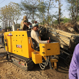 दो-स्पीड पावर सिर से सुसज्जित 18tons क्षैतिज ड्रिलिंग ड्रिलिंग रिग
