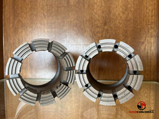 भूवैज्ञानिक अन्वेषण के लिए HQWL OD 96MM ID 63.5MM इंप्रेग्नेटेड डायमंड कोर बिट: