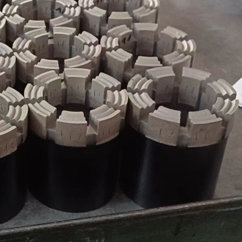 Self-Cleaning Waterway Diamond Core Bit with Optimized Flush Port Design for Clay and Shale Formations BQ NQ HQ