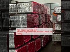 गहरी कोर ड्रिलिंग के लिए गर्मी से इलाज टिकाऊ और सटीक इंजीनियरिंग ड्रिल रॉड
