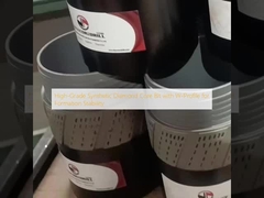 उच्च ग्रेड सिंथेटिक डायमंड कोर बिट के साथ W-प्रोफाइल गठन स्थिरता के लिए