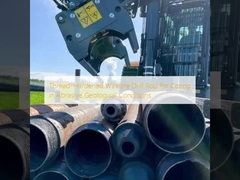 घर्षण भूवैज्ञानिक परिस्थितियों में कोरिंग के लिए धागा-कठोर तारलाइन ड्रिल रॉड