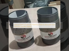 सटीक छेद व्यास और बिट स्थिरता के लिए प्राकृतिक हीरा-सेट एनक्यू रीमिंग शेल