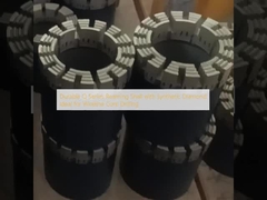 सिंथेटिक हीरे के साथ टिकाऊ क्यू सीरीज रिमिंग शेल वायरलाइन कोर ड्रिलिंग के लिए आदर्श